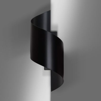 Wandleuchte SPINER 1xG9/8W/230V schwarz