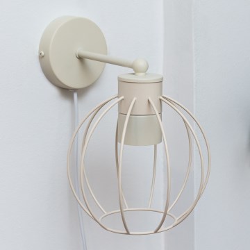 Wandleuchte STARLIGHT 1xGU10/10W/230V cremefarben