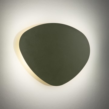 Wandleuchte STONE 2xG9/8W/230V 30x39 cm grün