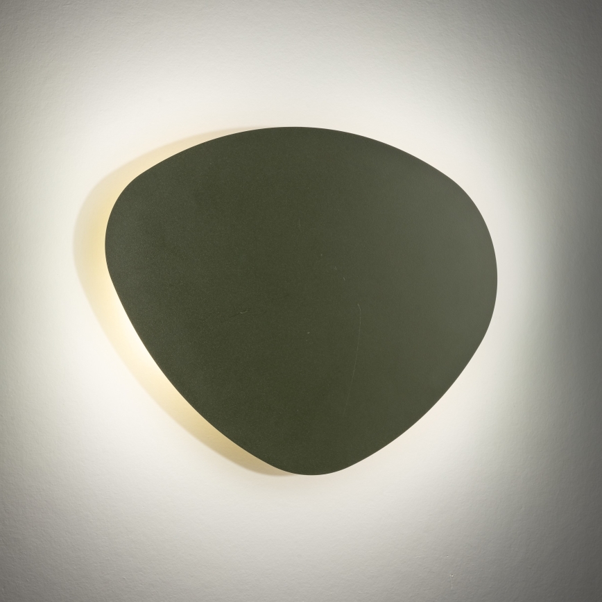Wandleuchte STONE 2xG9/8W/230V 30x39 cm grün