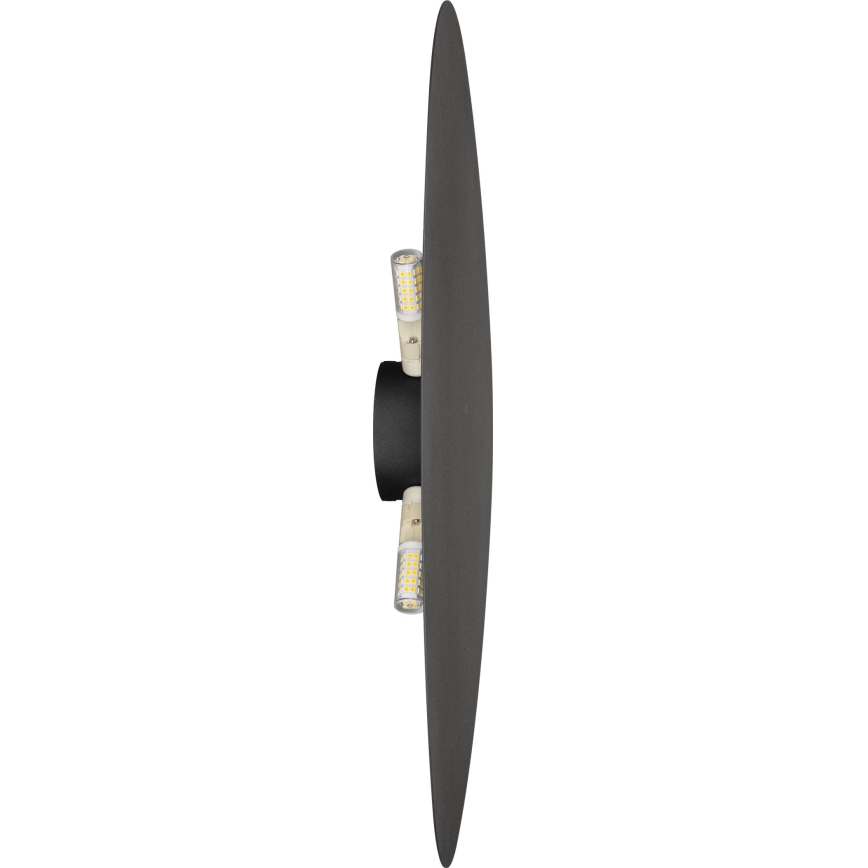 Wandleuchte STONE 3xG9/8W/230V 37x49 cm schwarz