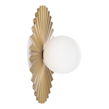Wandleuchte SUNPLISS 1xG9/10W/230V Ø 35 cm Gold/Creme