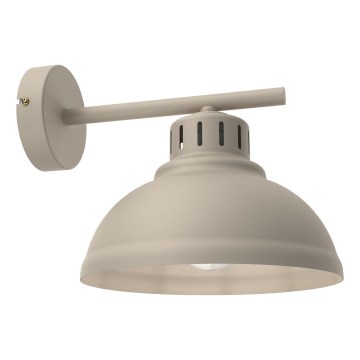 Wandleuchte SVEN 1xE27/15W/230V beige