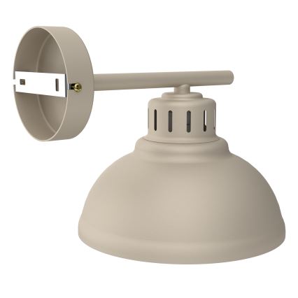 Wandleuchte SVEN 1xE27/15W/230V beige