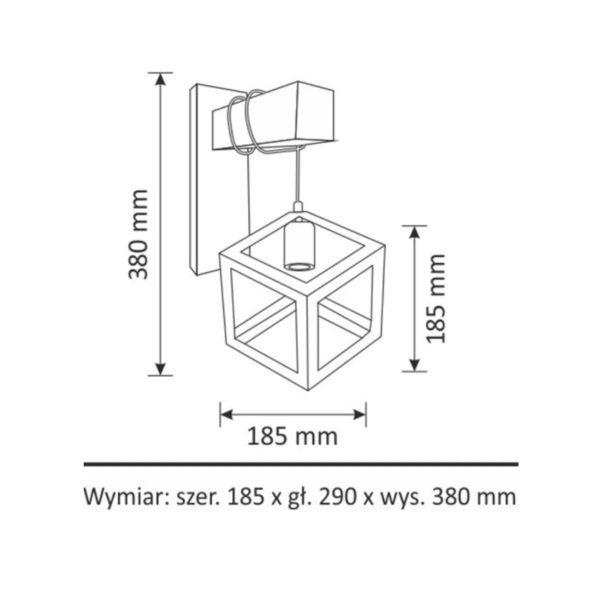 Wandleuchte SWEDEN 1xE27/20W/230V