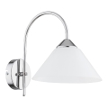 Wandleuchte TAPER 1xE27/15W/230V glänzendes Chrom