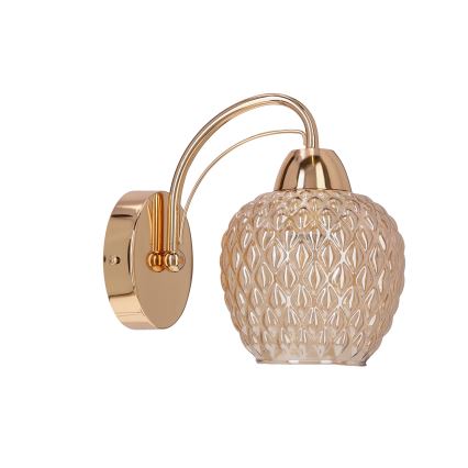 Wandleuchte TOBIAS 1xE27/40W/230V Roségold