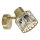 Wandleuchte ZAHARA 1xE27/10W/230V, goldfarben