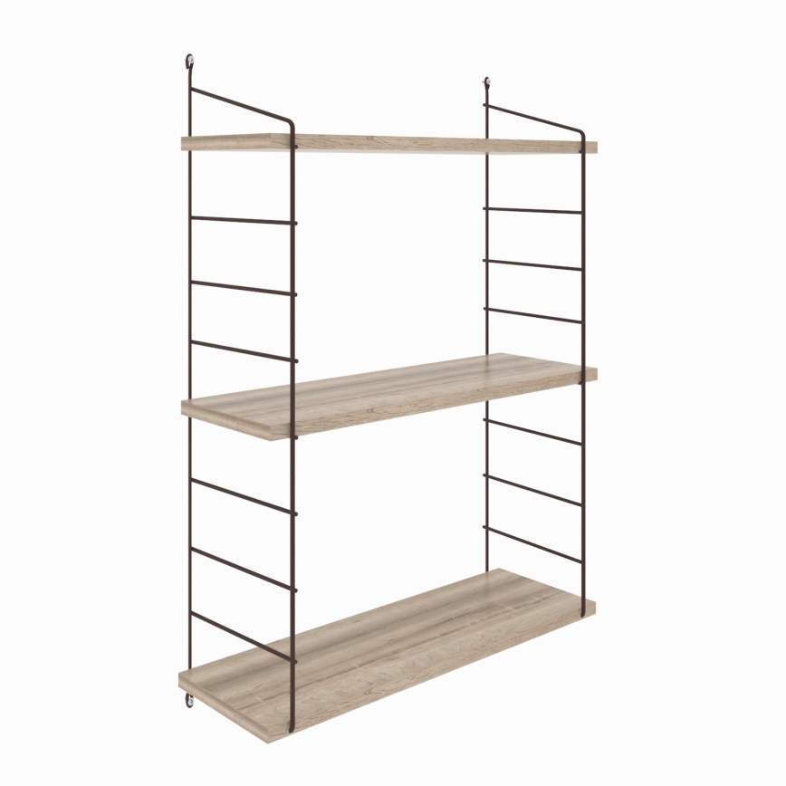 Wandregal ARMONI 85x72 cm braun