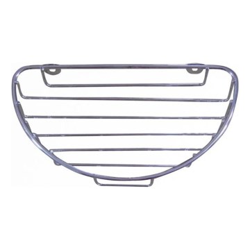 Wandregal für die Dusche 12,7x23 cm, glänzender Chrom