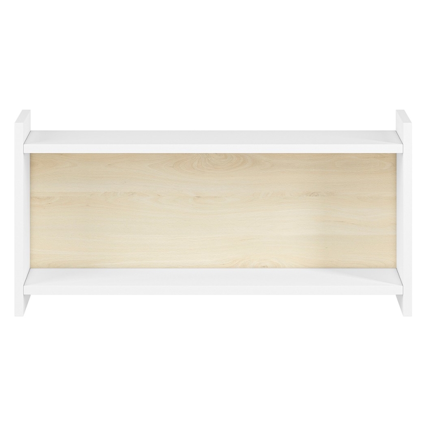 Wandregal für Kinder BUBO 35x72 cm weiß+/beige