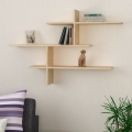 Wandregal LEO 80,5x123 cm Eiche