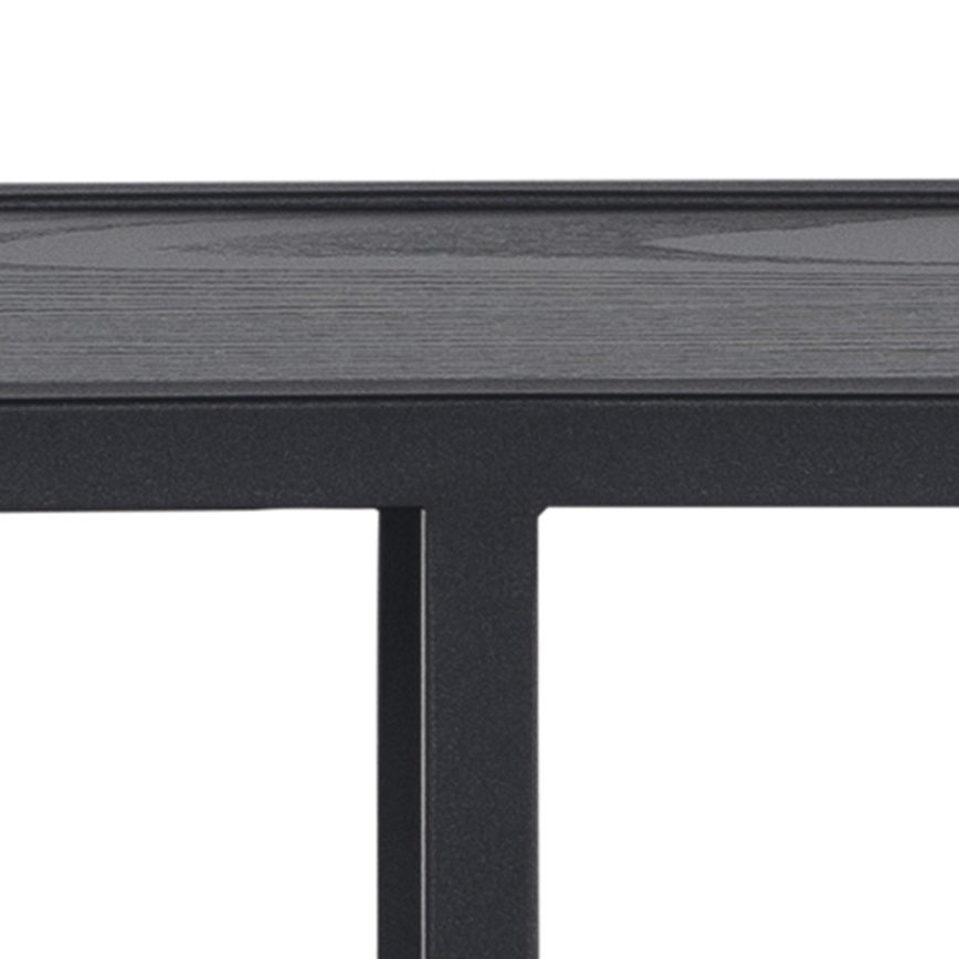 Wandregal SARON 77x77 cm schwarz