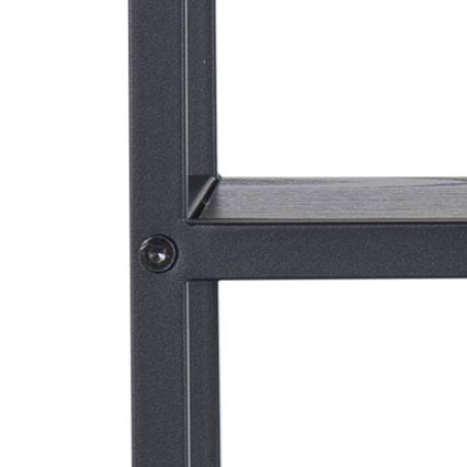 Wandregal SARON 77x77 cm schwarz