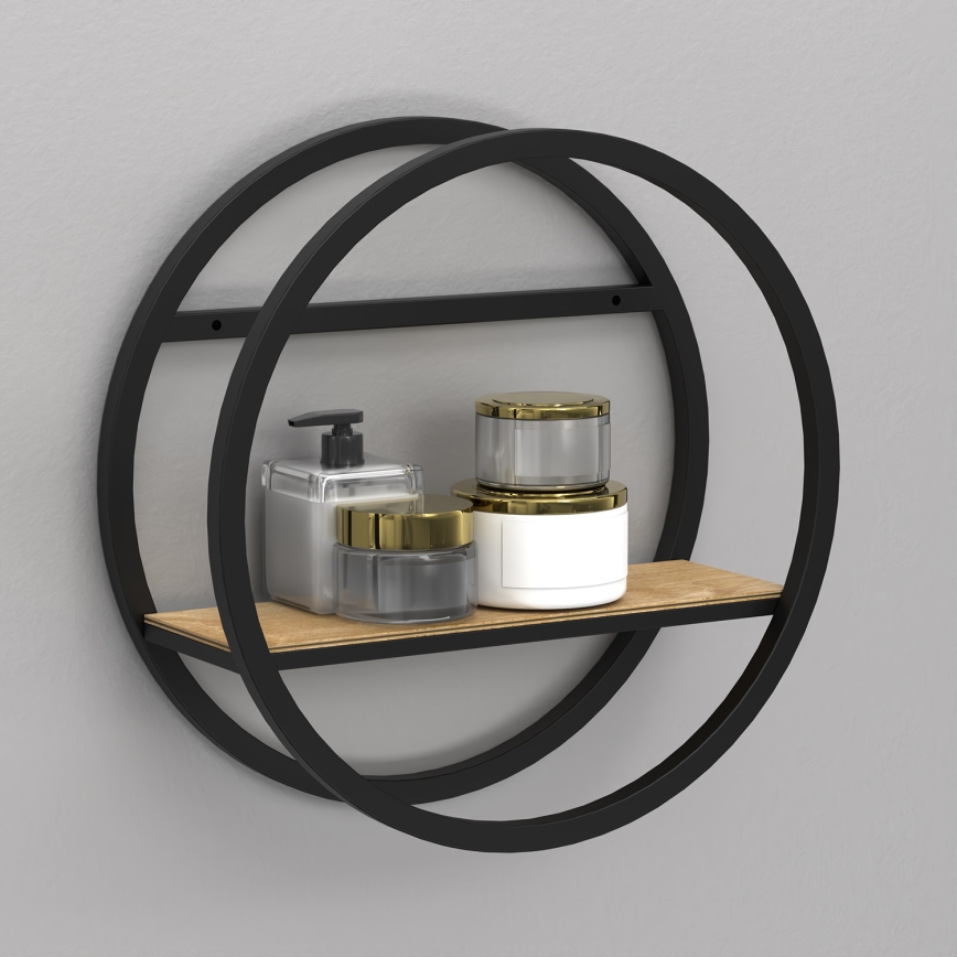Wandregal SHELF d 39,5 cm Eiche