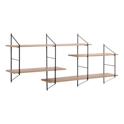 Wandregal TOCO 191x79 cm Eiche