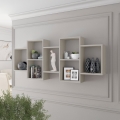 Wandregal TRIO 161x65x18 cm Kaschmir