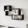Wandregal TRIO 54x87 cm Schwarz-Graphit