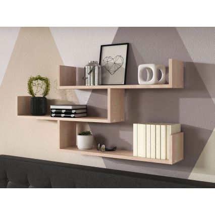 Wandregal TRIO 55x119 cm Eiche Sonoma
