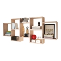 Wandregal TRIO 65x161 cm Eiche Sonoma