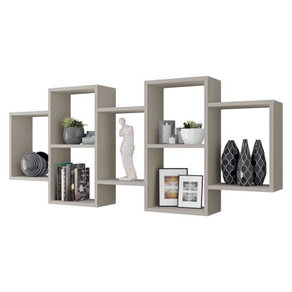 Wandregal TRIO 65x161 cm Kaschmir