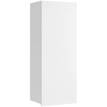 Wandschrank PAVO 117x45 cm glänzend weiß