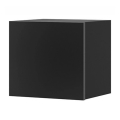 Wandschrank PAVO 34x34 cm glänzend schwarz