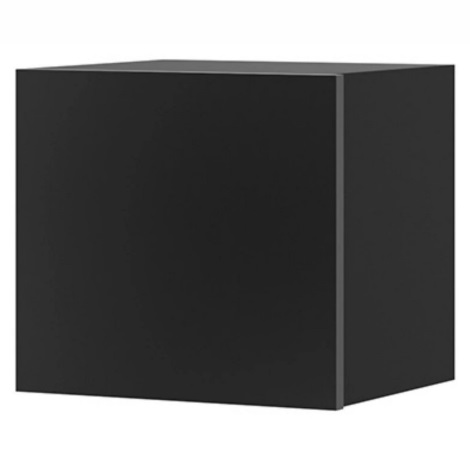 Wandschrank PAVO 34x34 cm glänzend schwarz