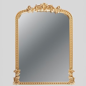 Wandspiegel 66x44 cm golden