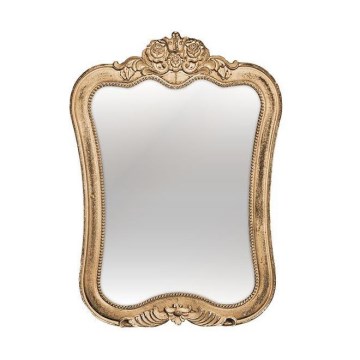 Wandspiegel 69x49 cm golden