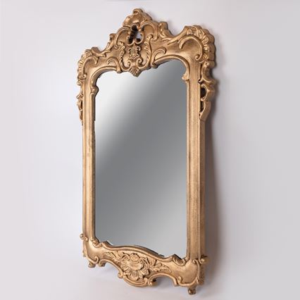 Wandspiegel 69x49 cm golden