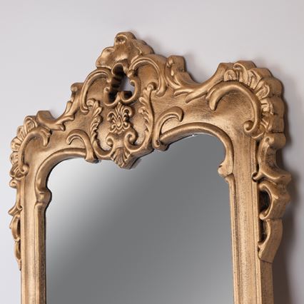 Wandspiegel 69x49 cm golden