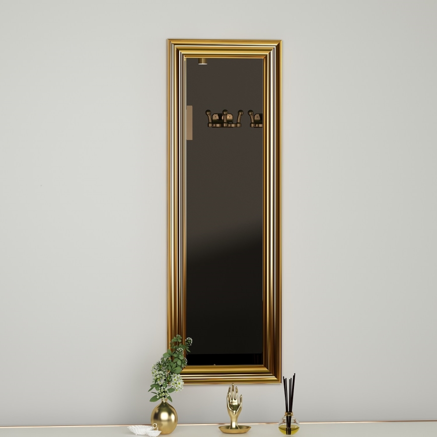Wandspiegel BOSS 90x30 cm golden