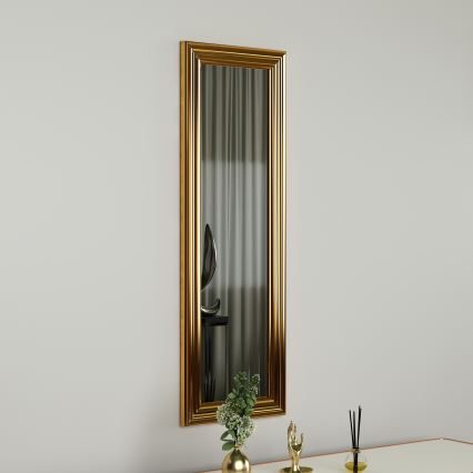Wandspiegel BOSS 90x30 cm golden