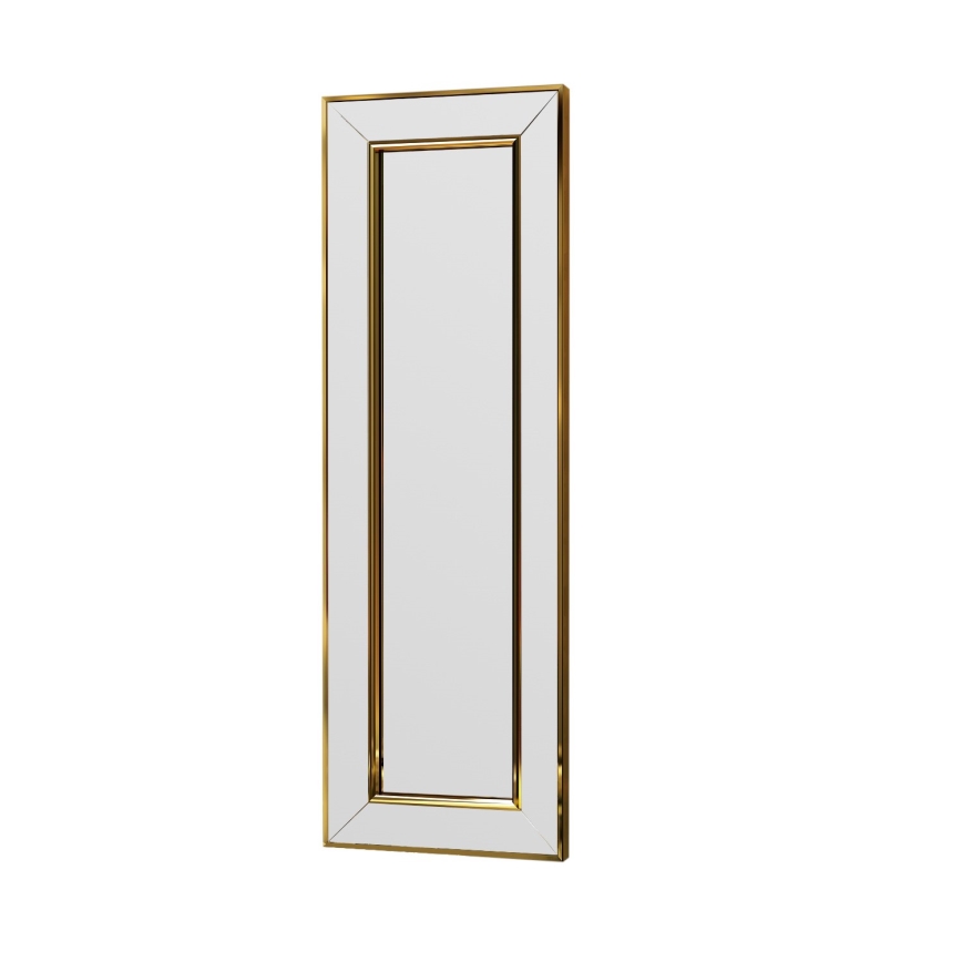 Wandspiegel CARLOS 90x30 cm golden