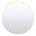 Wandspiegel CHICAGO Ø 80 cm, goldfarben