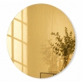 Wandspiegel HOUSEVITAMIN, Ø 60 cm, goldfarben