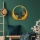 Wandspiegel PALM 59x57 cm golden