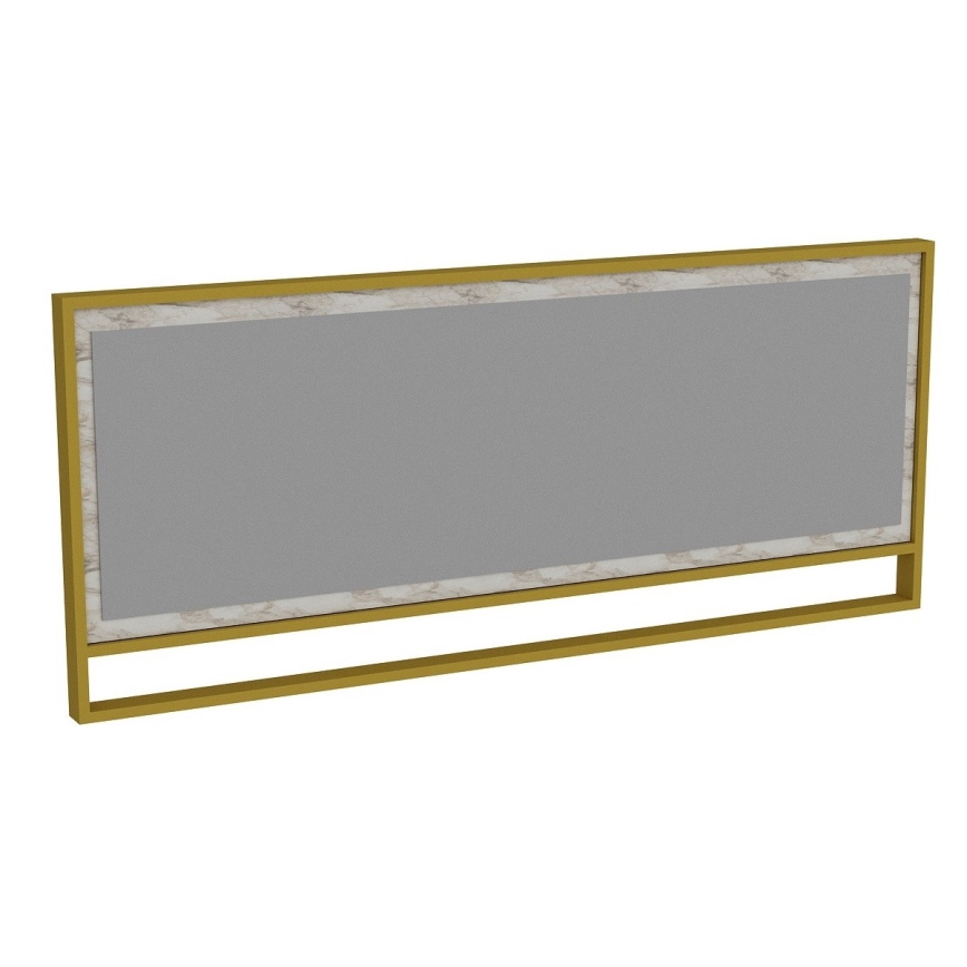 Wandspiegel POLKA 37,8x90 cm golden