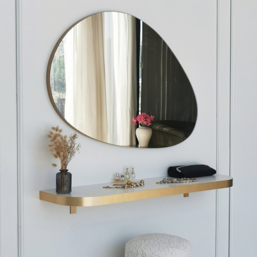 Wandspiegel PORP 60x90 cm golden