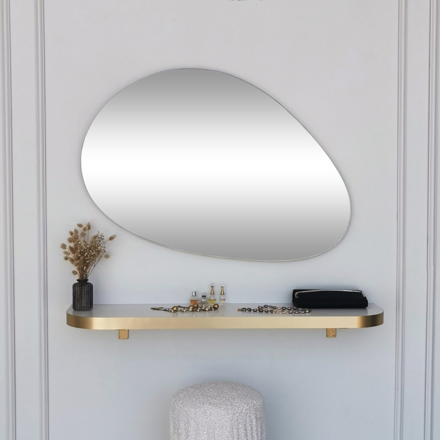 Wandspiegel PORP 60x90 cm golden
