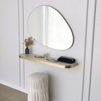 Wandspiegel PORP 60x90 cm golden