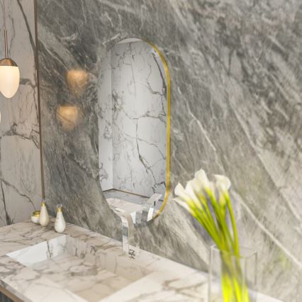 Wandspiegel RIORS 85x45 cm golden