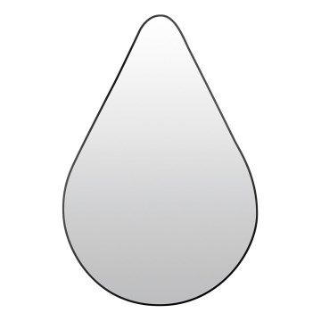 Wandspiegel RIVERSIDE 90x60 cm schwarz