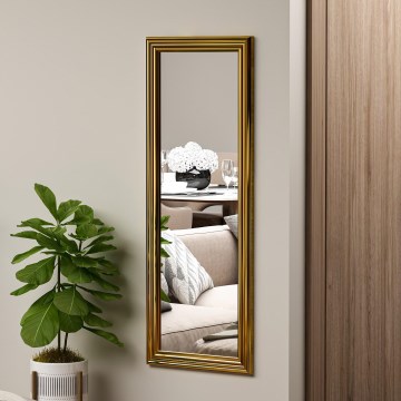 Wandspiegel SMOOTH 105x40 cm golden