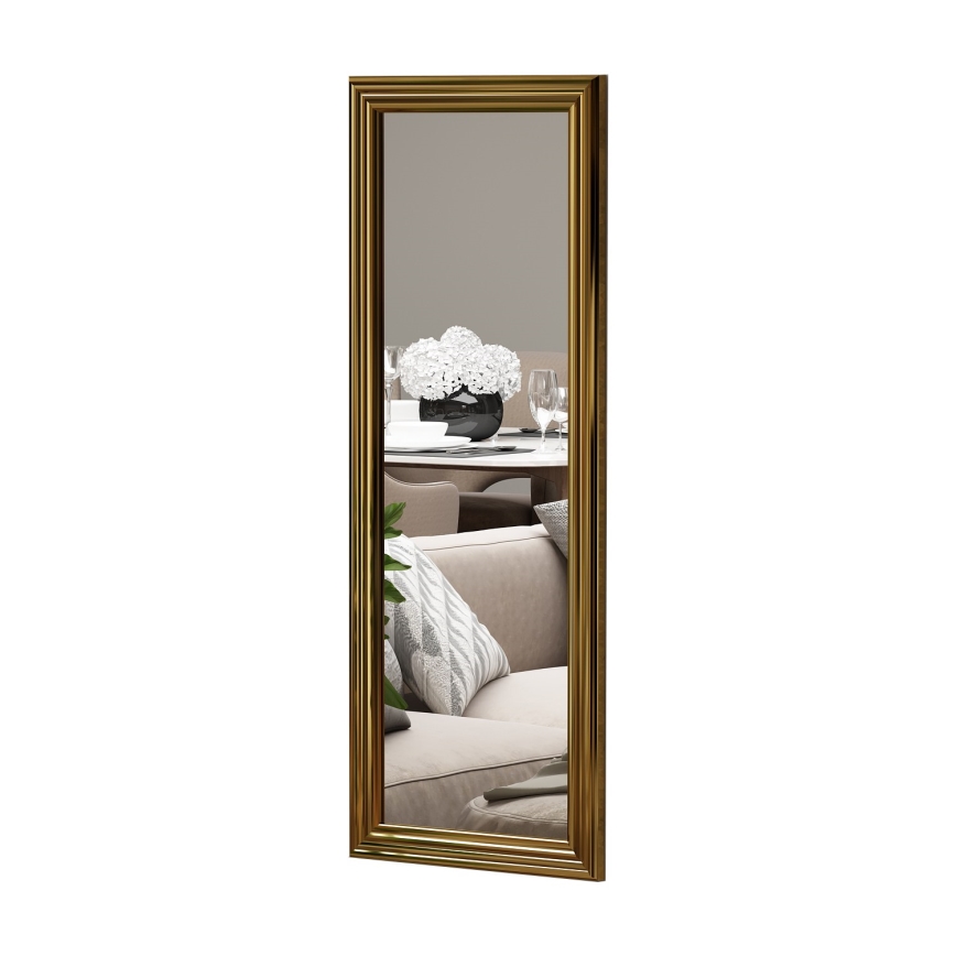 Wandspiegel SMOOTH 105x40 cm golden