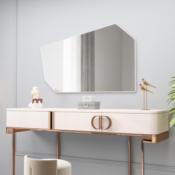 Wandspiegel TARZ 49x86 cm weiß