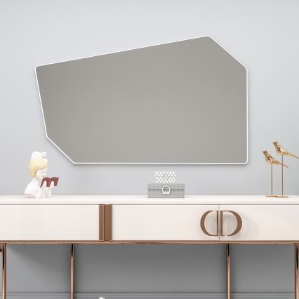 Wandspiegel TARZ 49x86 cm weiß