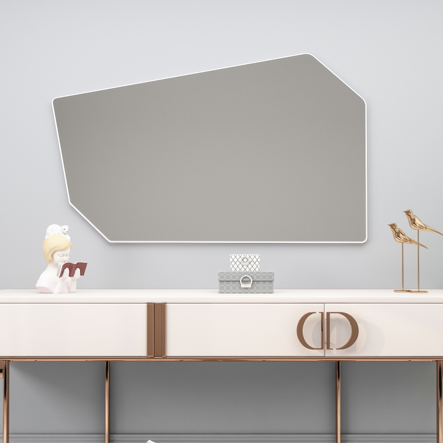 Wandspiegel TARZ 49x86 cm weiß