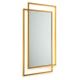 Wandspiegel VIDO 110x80 cm golden